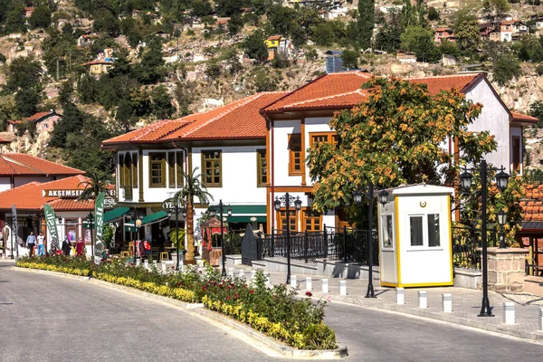 Traditionella Turkiska Hus Ankara Turkiet — Stockfoto