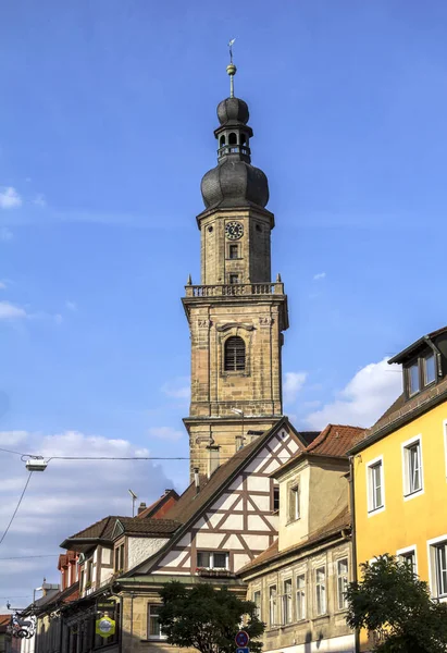 Erlangen Germany Street View Erlangen Germany — Stock Photo, Image