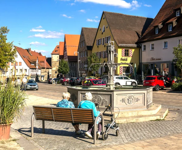 Altdorf Bei Nuremberg Famoso Casco Antiguo Histórico Baviera Alemania — Foto de Stock