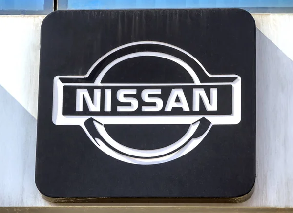 Ankara Turquía Logo Señalización Concesionario Automóviles Nissan Suv Nissan Parte — Foto de Stock