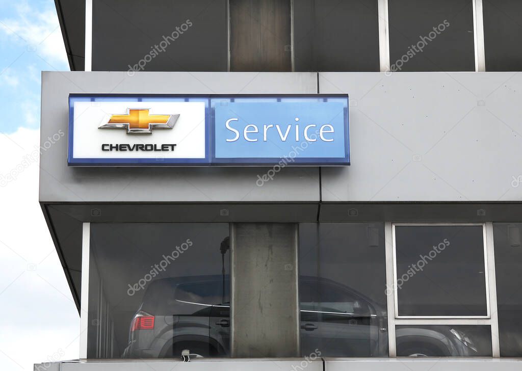 Nurnberg, Germany: Chevrolet Automobile Service and Dealership. Chevrolet is a Division of General Motors
