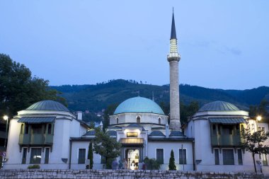 Careva Camija İmparatoru 'nun camii, Saraybosna, Bosna-Hersek' te inşa edilen ilk cami.