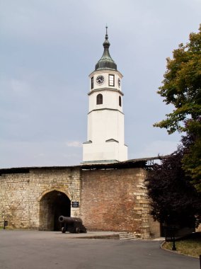 Belgrad 'daki Kalemegdan kalesinin mimari ayrıntıları