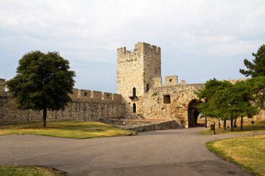 Belgrad 'daki Kalemegdan kalesi