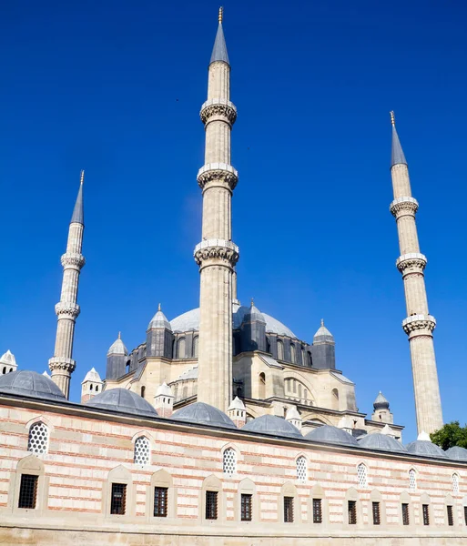 Tyrkia Edirne Selimiye Moskeen Unescos Verdensarvliste Selimiye Moskeen Bygget Mimar – stockfoto