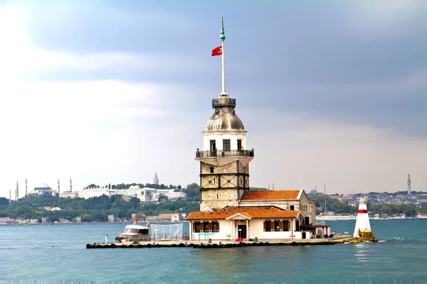 Torre Della Fanciulla Istascar Turchia — Foto Stock