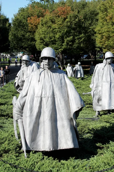 Memorial Guerra Coreia Washington — Fotografia de Stock