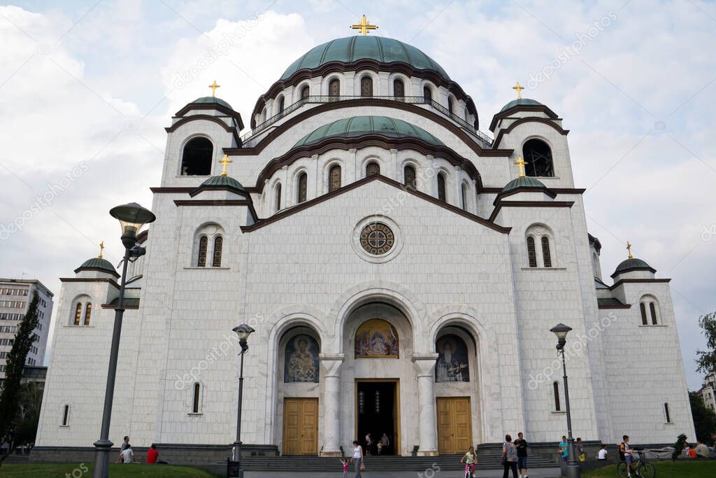 Orthodox Cathedral of Saint Sava in Belgrade