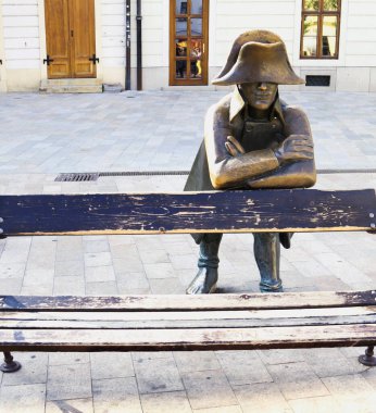 Napolyon 'un bronz heykeli, Bratislava, Slovakya