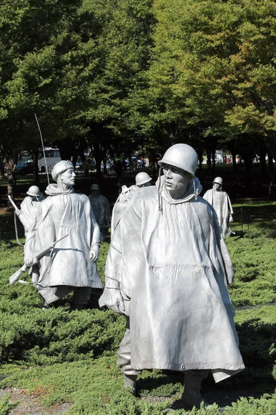 Memorial Guerra Coreia Washington — Fotografia de Stock