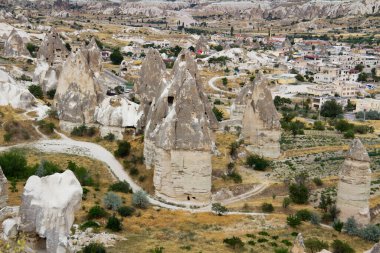 Türkiye 'deki Cappadocia mağara evi