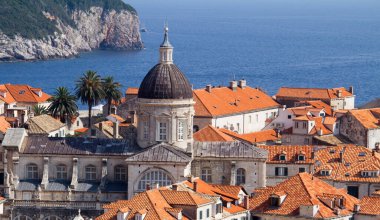 Hırvatistan 'ın Eski Dubrovnik kenti