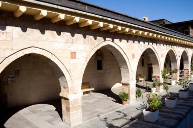 Nevsehir 'deki ünlü cami ve ibadet alanı Hacı Bektaş Veli