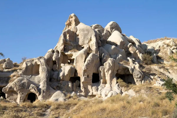 Casa Cueva Capadocia Hecha Roca Turquía — Foto de Stock