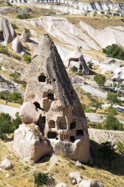 Türkiye 'deki Cappadocia mağara evi