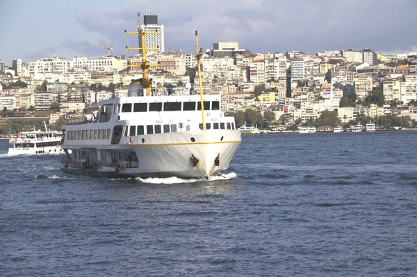 Turquía Ferry Estambul Fondo — Foto de Stock