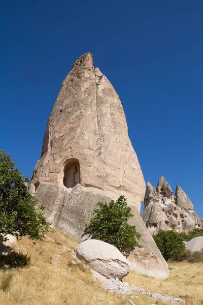 Пещерный Дом Cappficia Камня Турция — стоковое фото