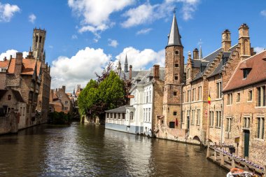 Bruges (Brugge), Belçika 'daki Ortaçağ evleri