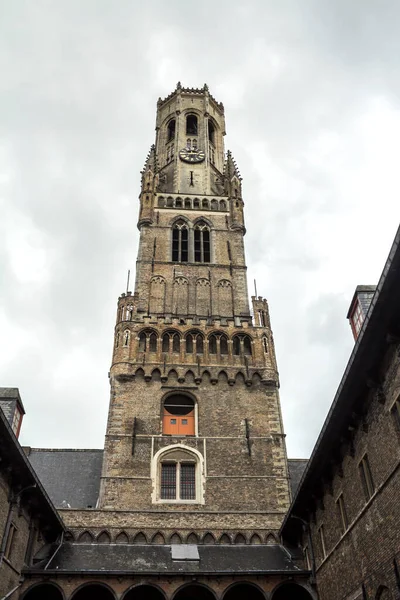 Belfort Het Historisch Centrum Van Brugge België Deel Uitmakend Van — Stockfoto