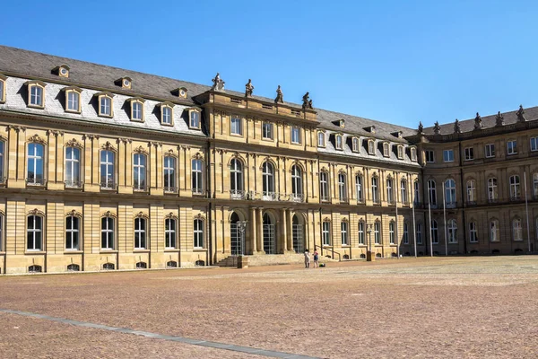 Alemanha Estugarda Schlossplatz Praça Castelo Schlossplatz Maior Praça Centro Cidade — Fotografia de Stock