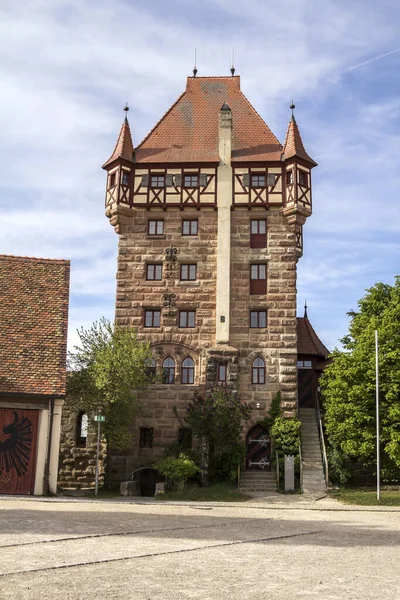 Abenberg Germany Castle Abenberg Tower 1884 Named Castle Owner Anton — стоковое фото