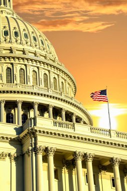 Washington DC 'deki Kongre Binası, ABD
