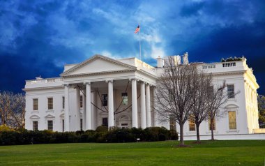 Washington DC 'deki Beyaz Saray, ABD