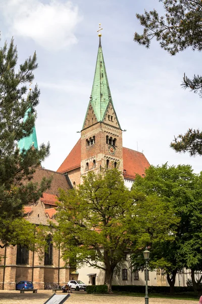 Katedral Augsburg Adalah Sebuah Gereja Katolik Roma Augsburg Bayern Jerman — Stok Foto