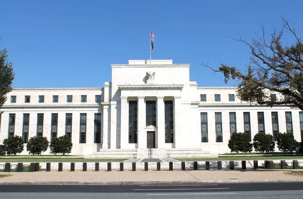 Federal Reserve Building Washington Verenigde Staten Fed — Stockfoto