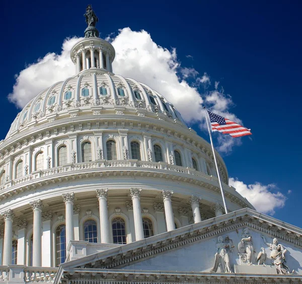 Edificio Del Capitolio Estados Unidos Washington —  Fotos de Stock