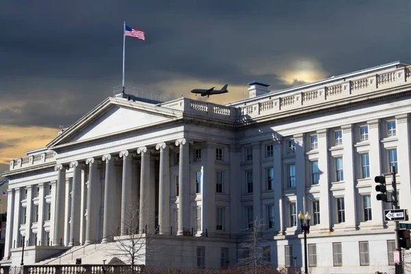 Treasury Department Washington — Stock Photo, Image