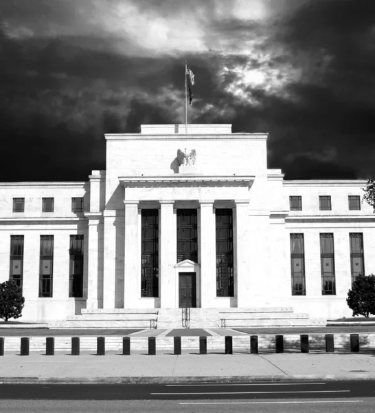 Gebäude Der Federal Reserve Washington Vereinigte Staaten Fed — Stockfoto
