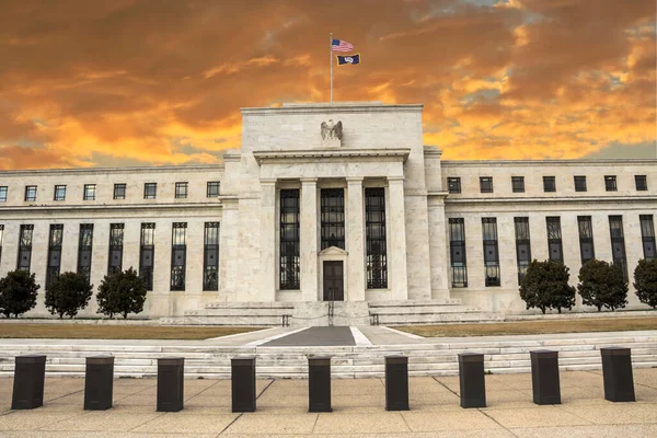 Federal Reserve Building Washington Verenigde Staten Fed — Stockfoto