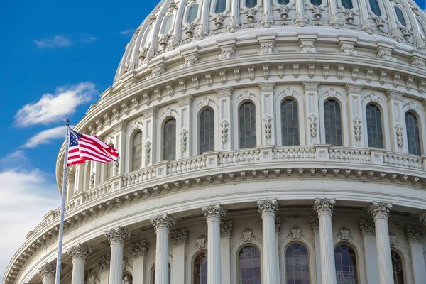 Здание Капитолия в Вашингтоне, США