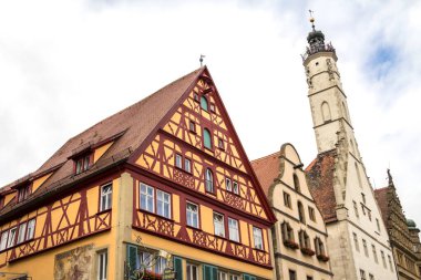 Rothenburg ob der Tauber, Bavyera, Almanya: Rothenburg ob der Tauber tarihi kent, Bavyera, Almanya.