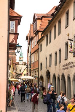 Rothenburg ob der Tauber, Bavyera, Almanya: Rothenburg ob der Tauber tarihi kent, Bavyera, Almanya.