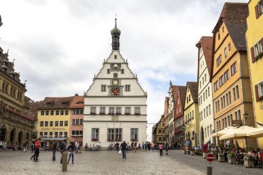 Rothenburg ob der Tauber, Bavyera, Almanya: Rothenburg ob der Tauber tarihi kent, Bavyera, Almanya.