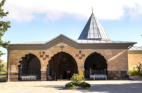 Famosa Moschea Zona Culto Hadji Bektas Veli Nevsehir Turchia — Foto Stock