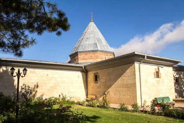 Famosa Moschea Zona Culto Hadji Bektas Veli Nevsehir Turchia — Foto Stock