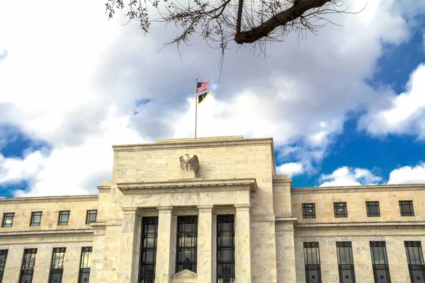 Federal Reserve Building Вашингтоні Сша Fed — стокове фото