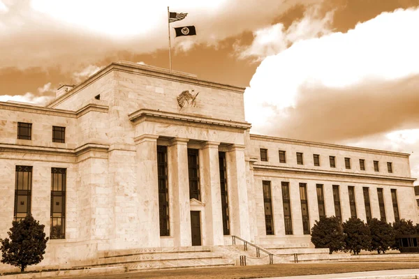 Bâtiment Réserve Fédérale Washington États Unis Fed — Photo