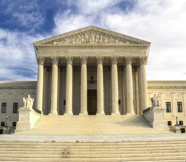 Washington DC 'deki Birleşik Devletler Yüksek Mahkemesi Binası, ABD