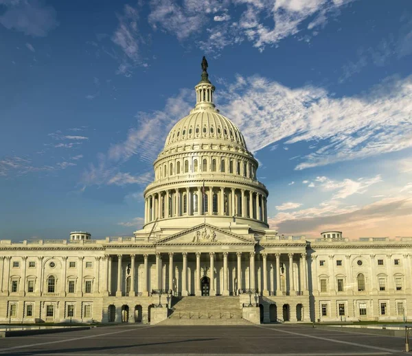 Edifício Capitólio Dos Eua Washington — Fotografia de Stock