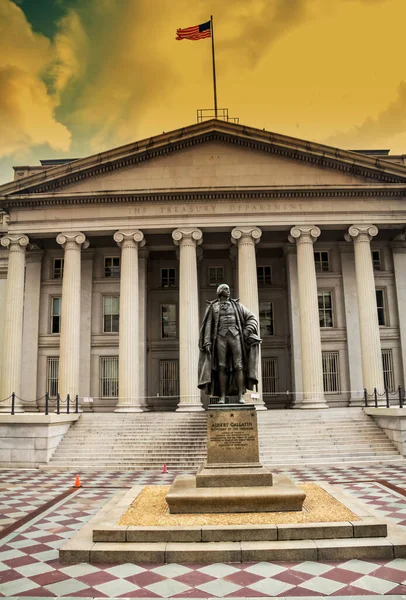 Treasury Department Washington — Stock Photo, Image