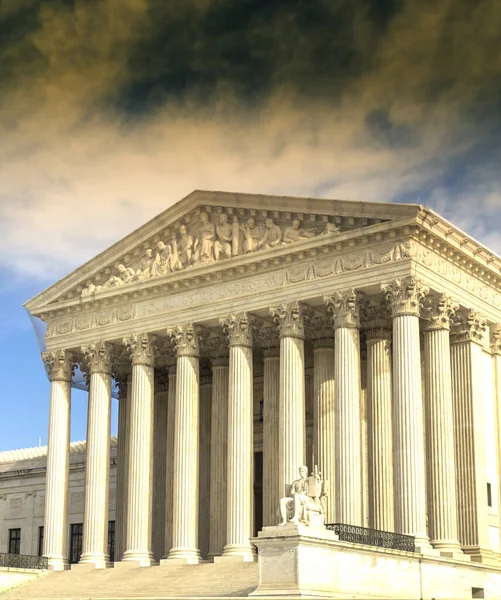 Gebäude Des Obersten Gerichtshofs Der Vereinigten Staaten Washington Usa — Stockfoto