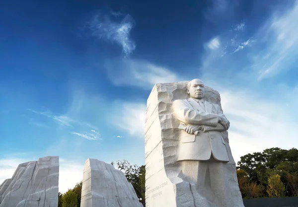 Martin Luther King Emlékmű Washingtonban — Stock Fotó