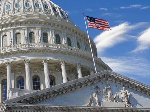 Здание Капитолия в Вашингтоне