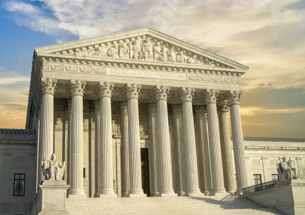 Budynek Sądu Najwyższego Waszyngtonie — Zdjęcie stockowe