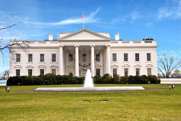 Bílý Dům Washingtonu Usa — Stock fotografie