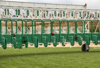 At yarışı pisti, manzara manzarası